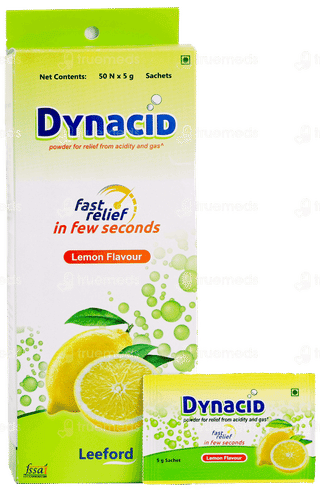 Dynacid Lemon Flavour Sachet 5Gm